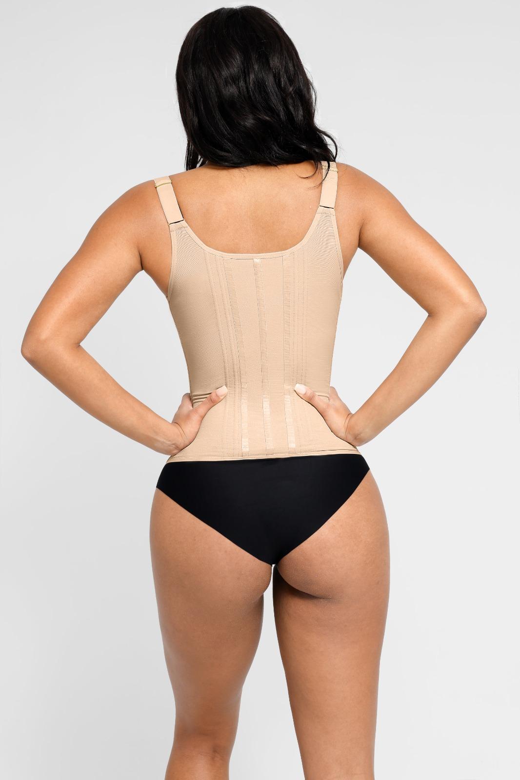 Corset à bretelles Nude